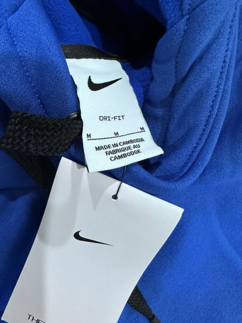 Nike Dri-FIT NPJ Volleyball Blue Pullover Hoodie Men’s M NWT